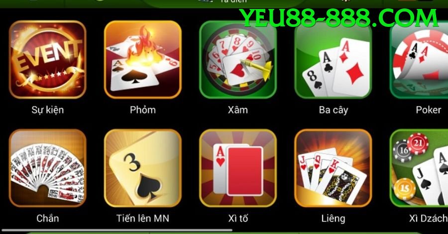 Game Bài 3D - yeu88